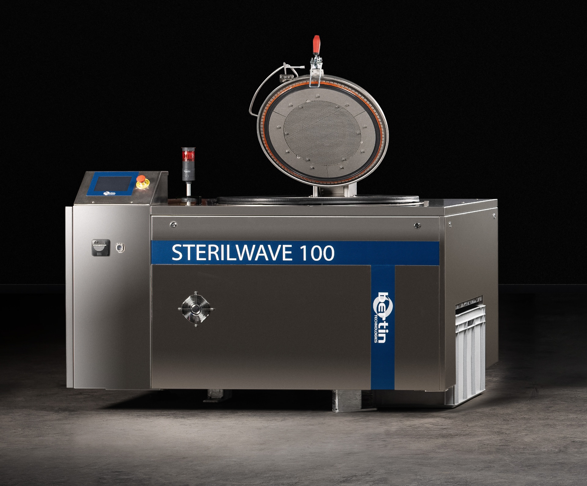 Sterilwave SW 100 — compact on-site medical waste sterilizer